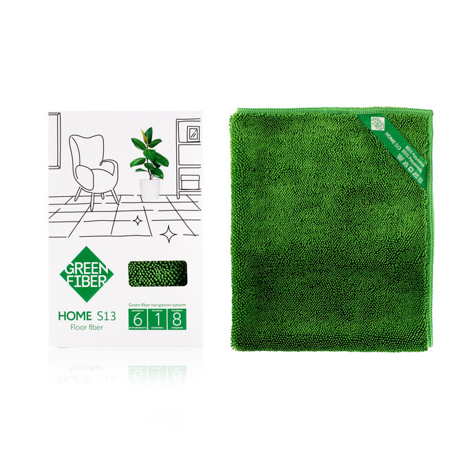 Greenway Green Fiber HOME S13, Файбер Твист для пола, зеленый