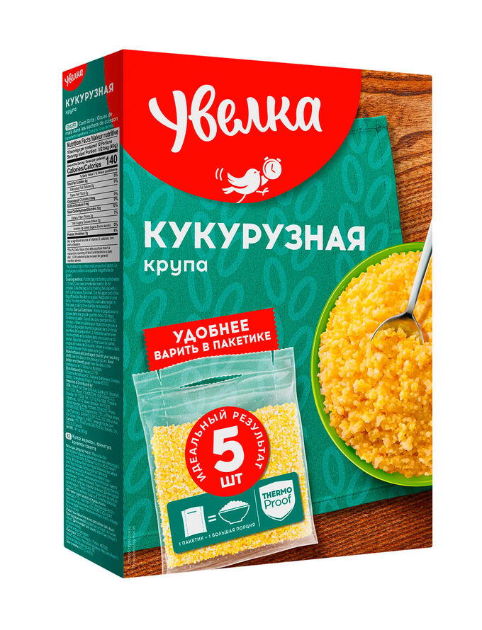 Увелка крупа кукурузная 5х80гр.