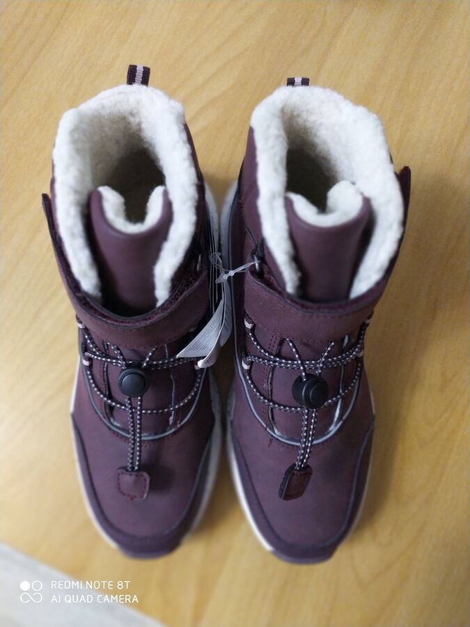 Ботинки FUTURINO теплая зима для девочек, стелька 22,5 см во Владивостоке