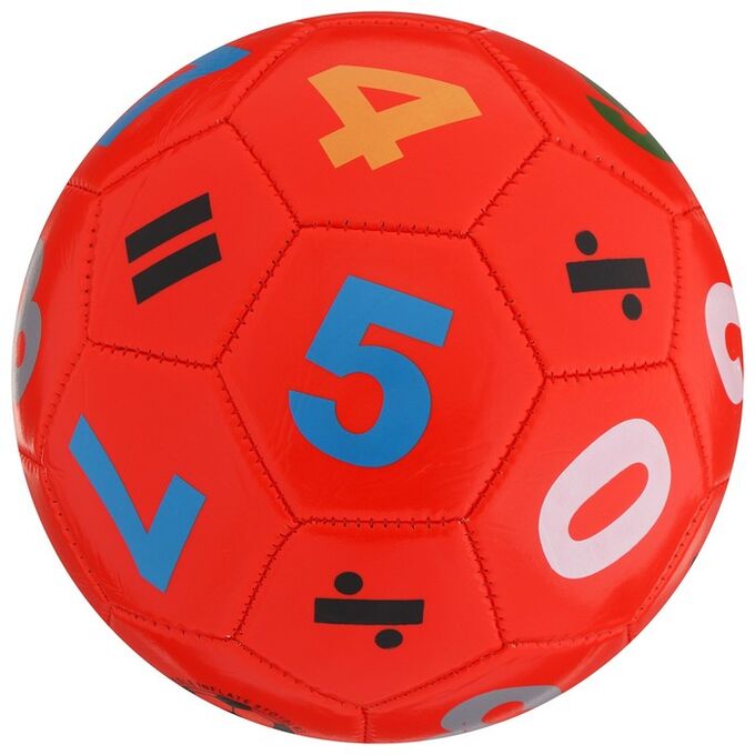 Мяч футбольный детский, размер 5, PVC, МИКС