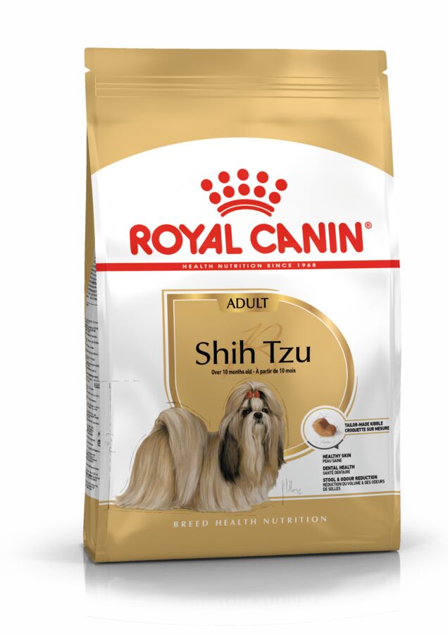 SHIH TZU ADULT (ШИ-ТЦУ ЭДАЛТ)
Питание для взрослых собак породы ши-тцу в возрасте от 10 месяцев и старше 1,5 кг