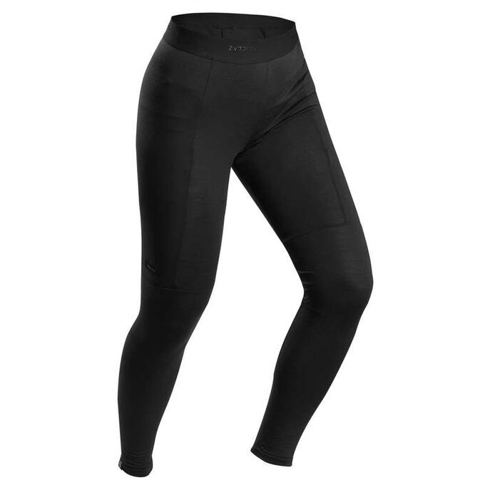 DECATHLON Термобелье (легинсы) для треккинга в горах из шерсти мериноса женское TREK 500 FORCLAZ