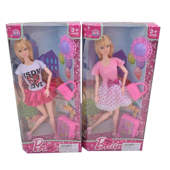 Кукла B09-3 Модница с аксессуарами 30 см