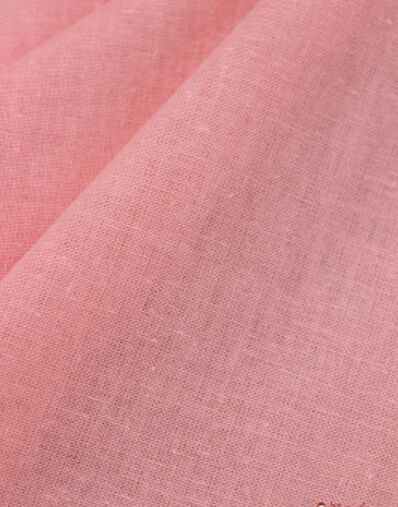 Перкаль цв.Коралловый светло-розовый, ш.1.5м, хлопок-100%, 105гр/м.кв