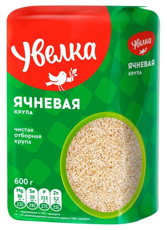 Увелка крупа 600гр. ЯЧНЕВАЯ