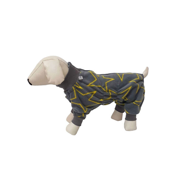 Osso fashion Комбинезон для собак из флиса на молнии р.32 (сука) принт