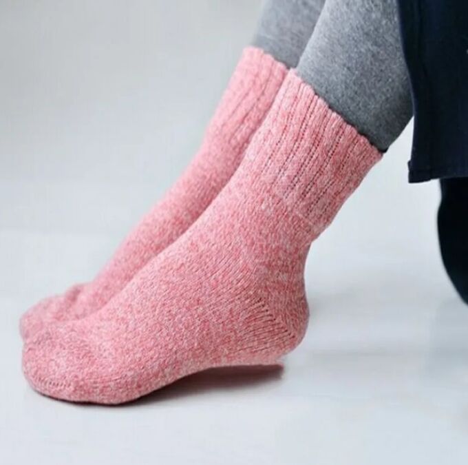 Шерстяные носки женские, в ассортименте