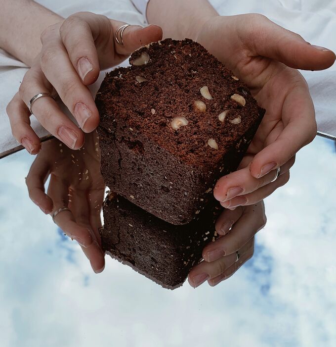 Grechka bread Брауни из зеленой гречки