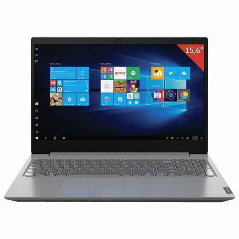 Ноутбук LENOVO V15-ADA 15.6&quot; AMD Ryzen 3 3250U 8 Гб, SSD 256 Гб, NO DVD, WIN 10 PRO, серый, 82C70007RU