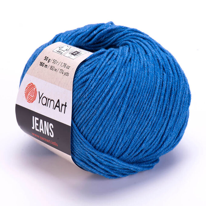 Пряжа для вязания YarnArt Jeans цвет №16 джинс