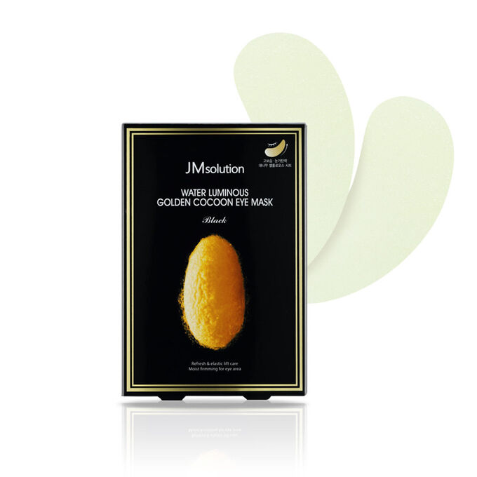 JMsolution Патчи тканевые с протеинами шелка и коллоидным золотом, WATER LUMINOUS GOLDEN 4мл*10шт