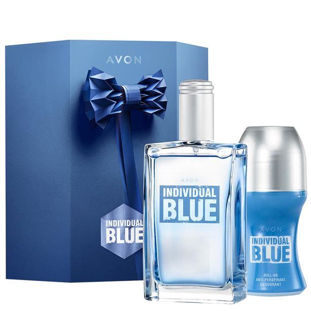 Avon Парфюмерно-косметический набор &quot;Individual Blue для него&quot;