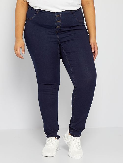 Облегающие джинсы с высокой посадкой Eco-conception