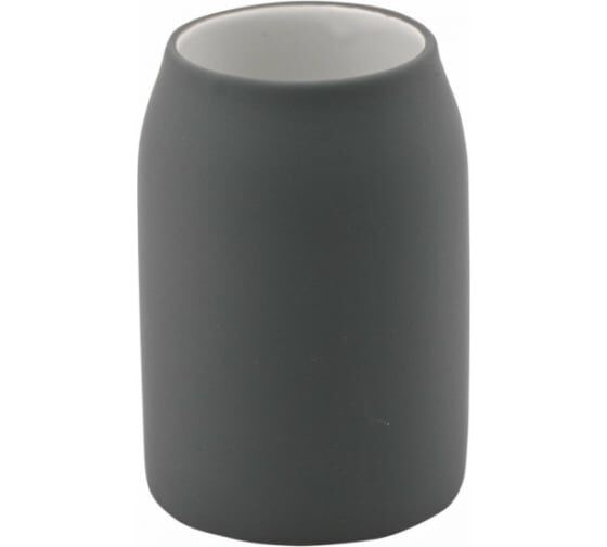 Swensa SWTC-1204DGY-03 Стакан UNNA темно-серый, керамика/резина