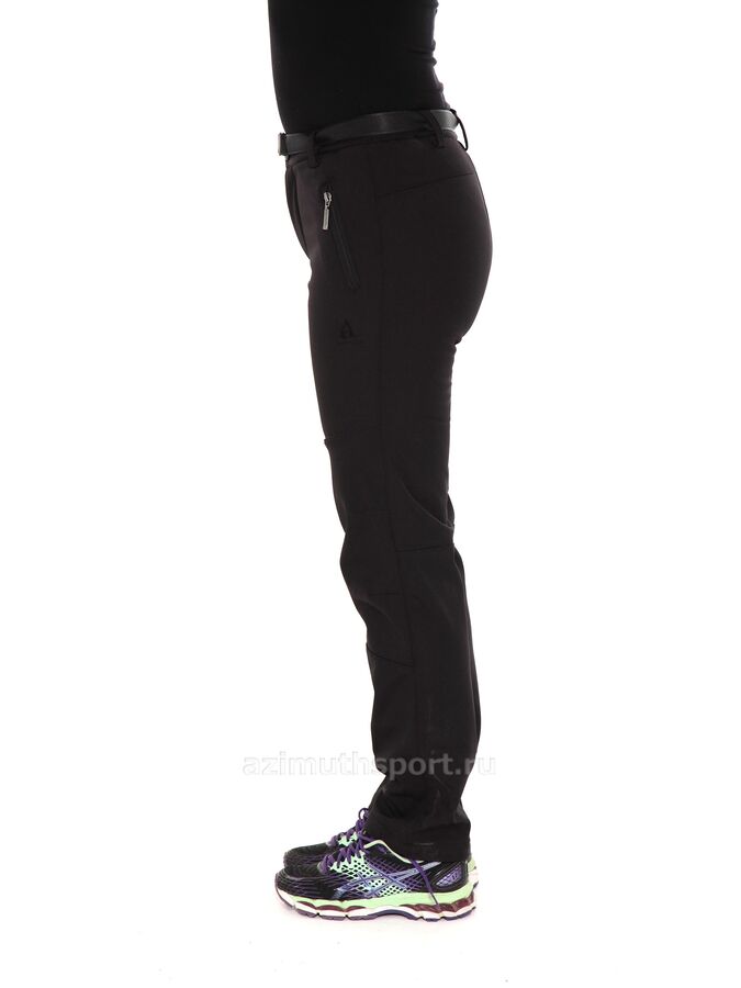 Женские брюки-виндстопперы на флисе Azimuth B 99 Черный