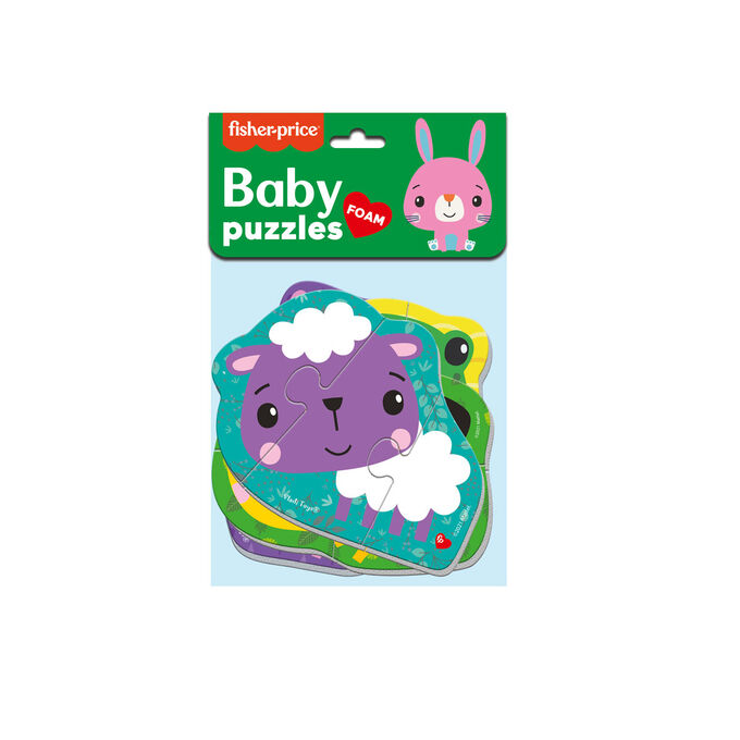 Мягкие пазлы Baby puzzle Fisher-Price &quot;Овечка&quot; 4 картинки, 13 эл.