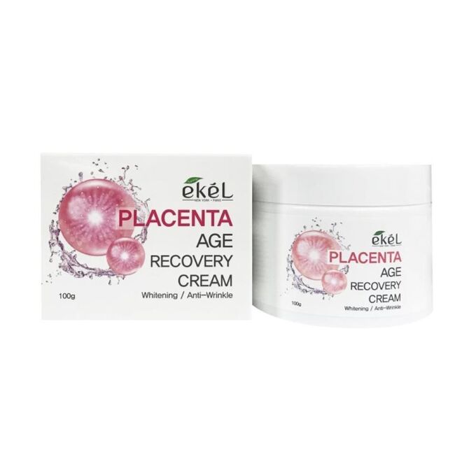 Ekel cosmetics Ekel Крем для лица с фитоплацентой Placenta Age Recovery Cream, 100гр