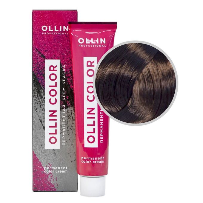 Косметика Ollin Перманентная крем-краска для волос Color 5/1, 60 мл