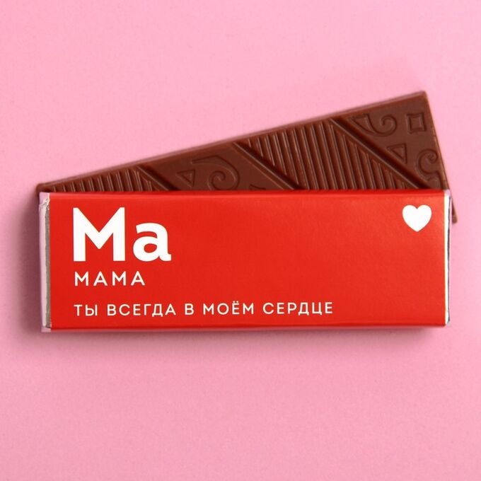 Фабрика счастья Молочный шоколад «Мама», 20 г.