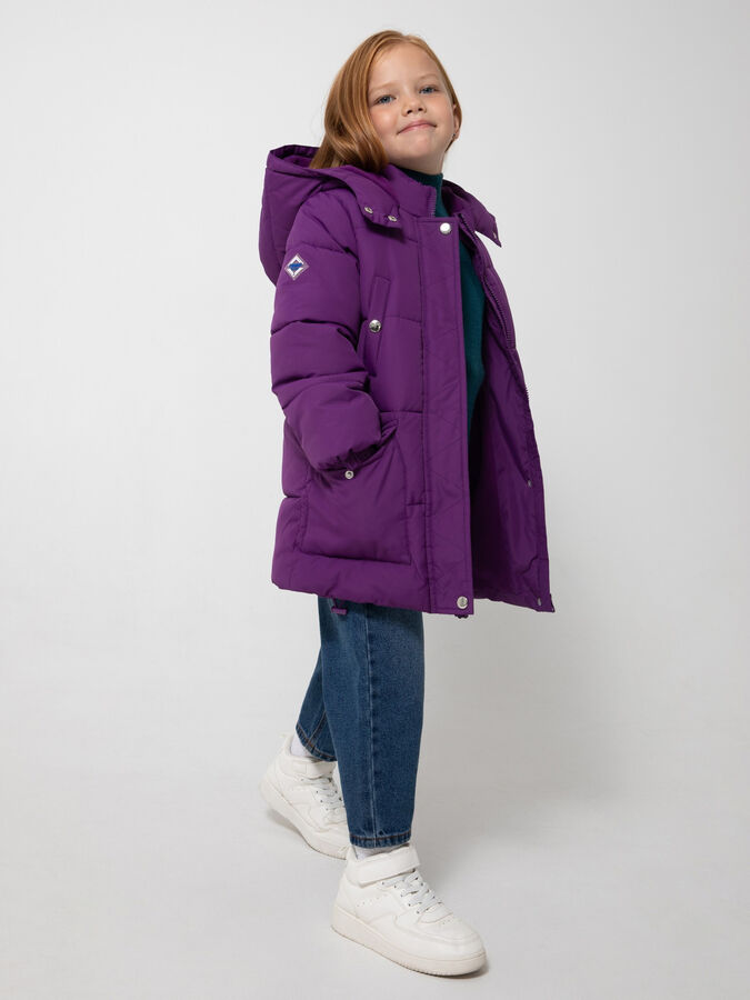 Acoola Куртка детская для девочек Svekla фиолетовый
