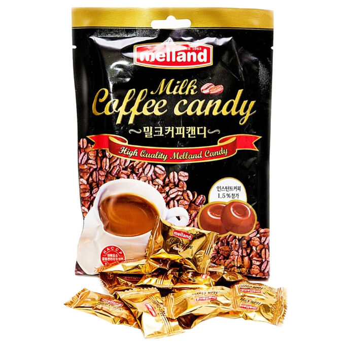 Карамель кофе с молоком Melland Milk Coffee Candy 100 г