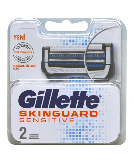 Gillette сменные кассеты для станка Skinguard Sensitive, 2шт