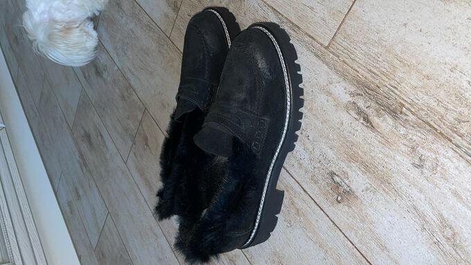 Классные, модные, стильные туфли с меховой стелькой во Владивостоке