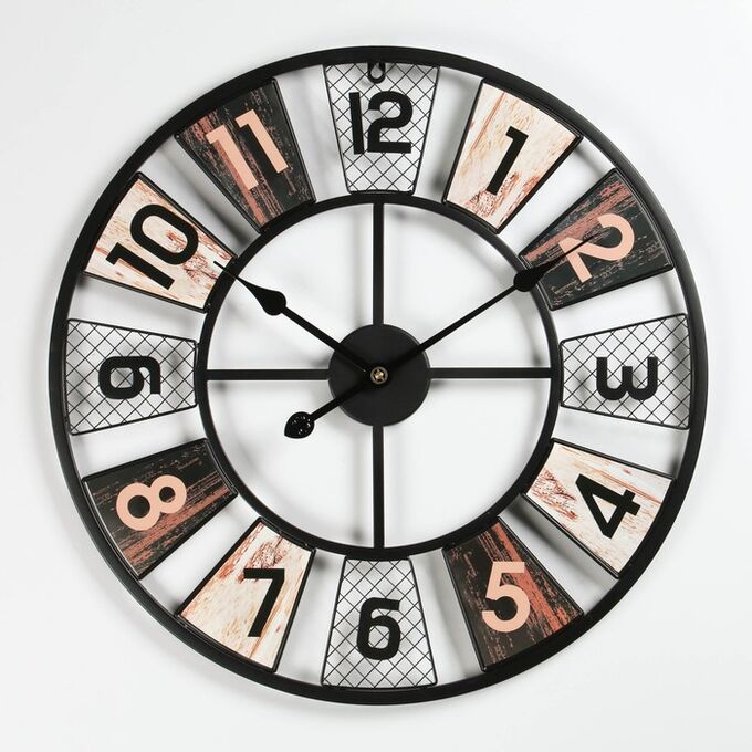 СИМА-ЛЕНД Часы настенные, серия: Лофт, d-60 см