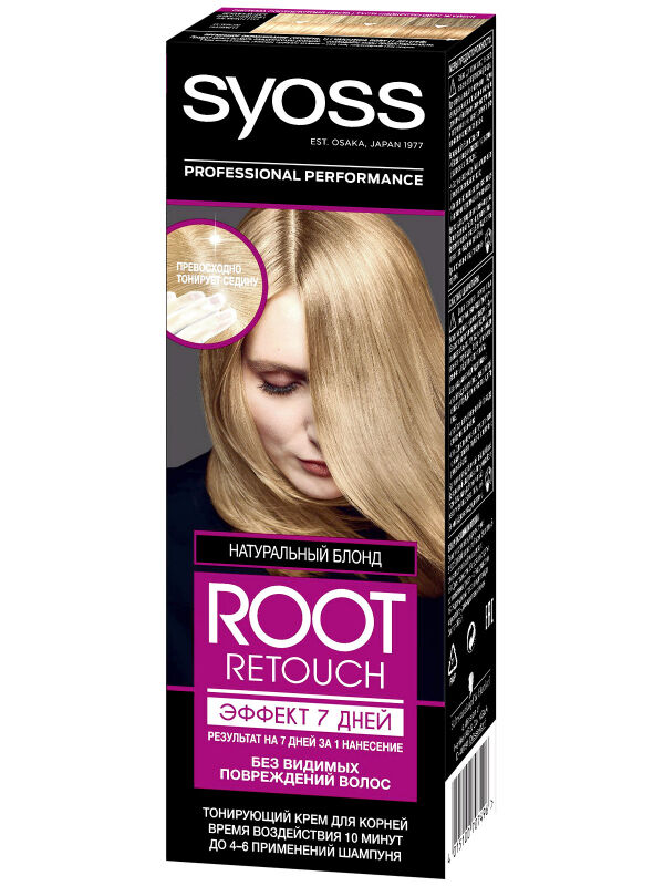 Schwarzkopf Дефект упаковки.СЙОСС Крем тонирующий Эффект 7 дней Натуральный Блонд