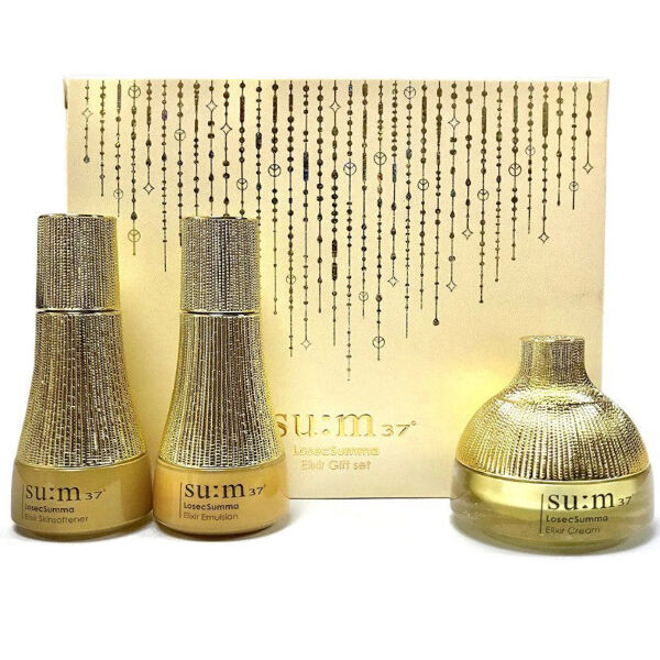 SU:M 37 SU:M37 (Люкс) Набор миниатюр для ухода за зрелой кожей Losec Summa Elixir 3 Gift Set
