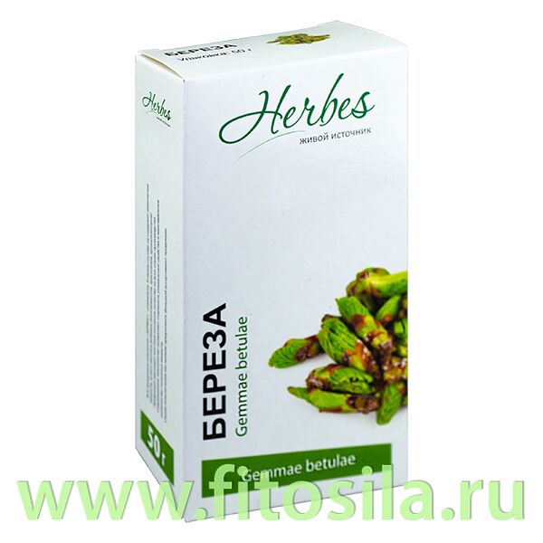 ФИТОСИЛА Береза (почки) 50 гр БАД Herbes