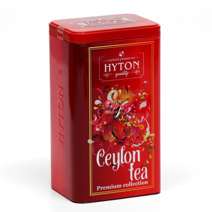 Чай черный Hyton &quot;Клубничный взрыв&quot; с ароматом клубники со сливками, 100 г