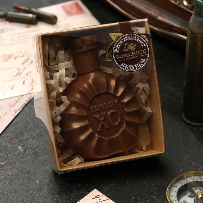 Шоколадная фигурка «коньяк XO», 80 Г