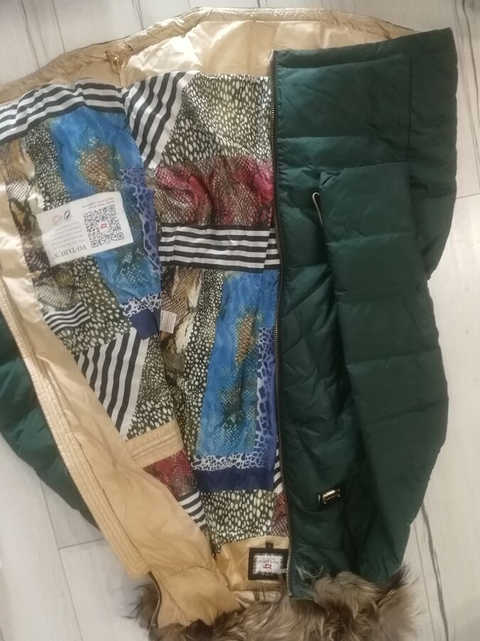 Куртка пуховик 46 р даром фирменный во Владивостоке