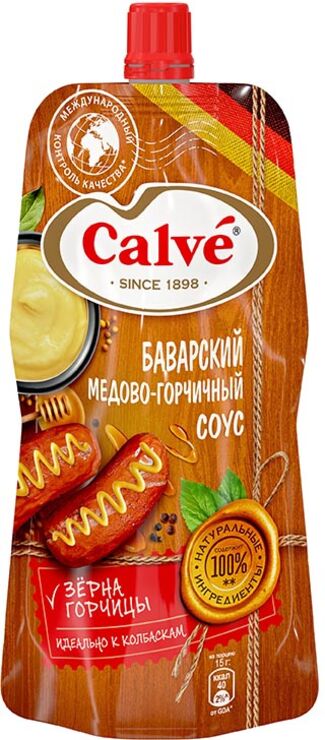 «Calve», соус «Баварский» медово-горчичный, 230г