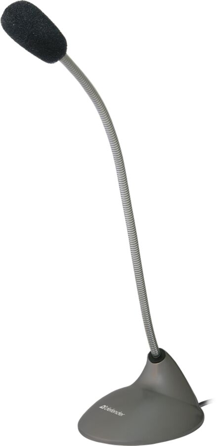 Микрофон  Defender  MIC-111 серый,кабель 1,5м