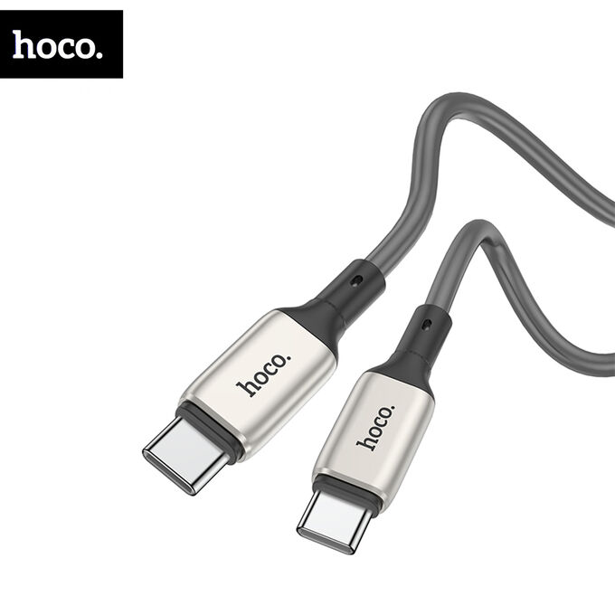 USB кабель Hoco Zinc Allow Type-C - Type-C 60W