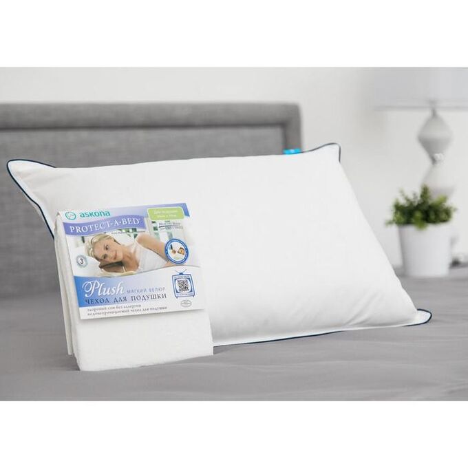 Askona Чехол на подушку 050*070 Protect-A-Bed Plush