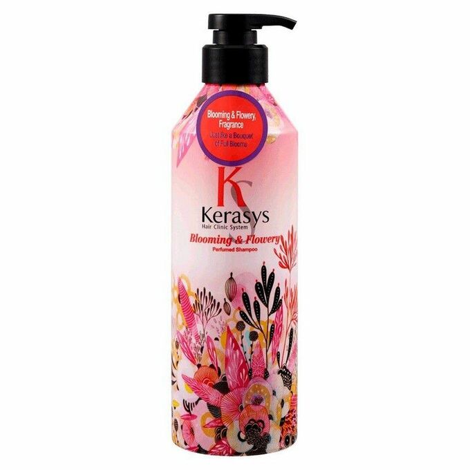 Шампунь для всех типов волос, Kerasys Blooming &amp; Flowery Perfumed Shampoo