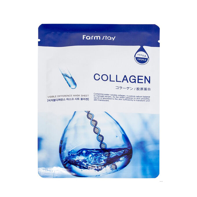 FARM STAY Visible Difference Mask Sheet  Collagen