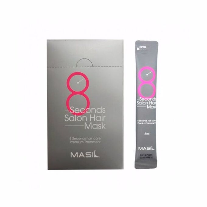 Восстанавливающая маска для волос с салонным эффектом (8мл*20шт)  MASIL 8 SECOND SALON HAIR MASK (8ml*20ea)