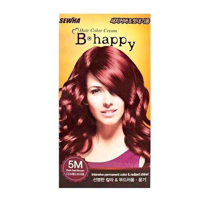 Краска для волос sewha b-happy color cream 40 g 80 ml