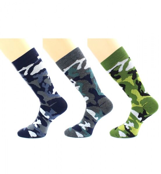 Hobbysocks Hobby Line  Носки мужские р.39-44 Камуфляж серые