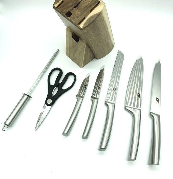 набор ножей "atlantis", 6 предметов. набор ножей. набор ножей 7 предметов. набор ножей из нерж. набор ножей hoffmann нм 6624.