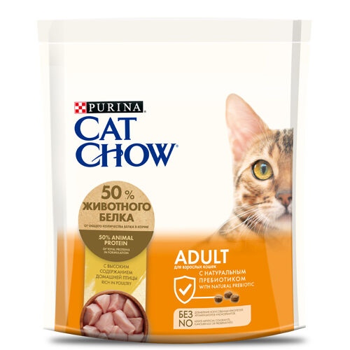 Cat Chow CatChow д/кош Домашняя птица 400гр (1/8)