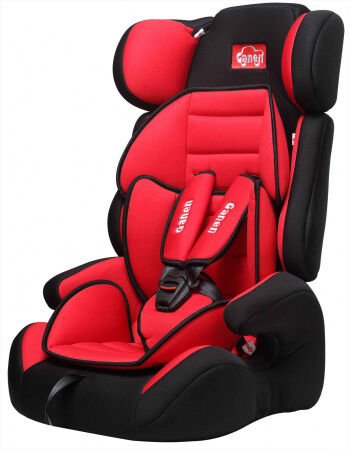 Детское автомобильное удерживающее устройство GE-E11 (1/2) черно/красное