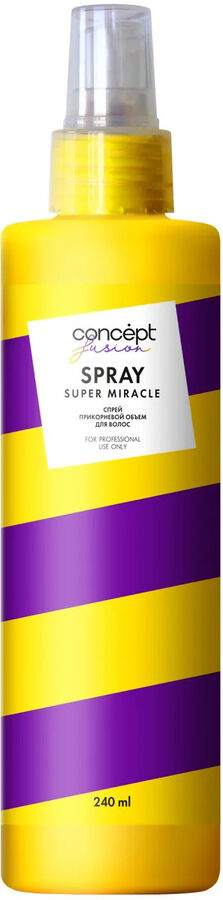 BIG КОНЦЕПТ ФЬЮЖН Спрей 240мл прикорневой объем Super Miracle