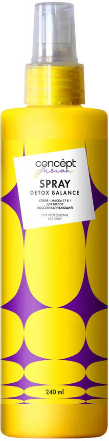 BIG КОНЦЕПТ ФЬЮЖН Спрей-маска 240мл восстановливающая Detox Balance /6шт/