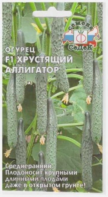 Седек Огурец Хрустящий Аллигатор F1 (Код: 68362)