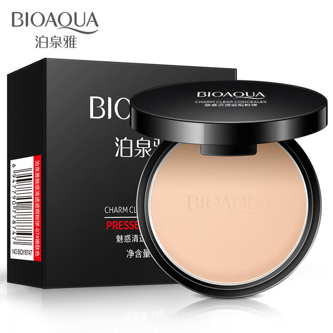 BIOAQUA PRESSED POWDER Пудра для лица (слоновая кость), 10г